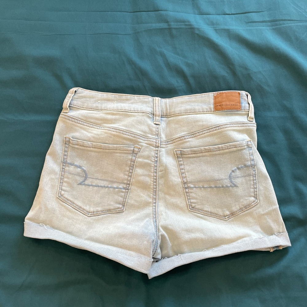 Light Denim American Eagle Jean Shorts